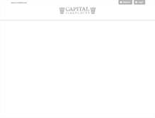 Tablet Screenshot of designafireplace.capitalfireplaces.co.uk